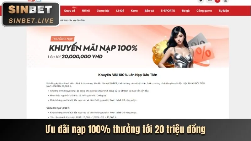 Bước 3: Chọn game và đặt cược
